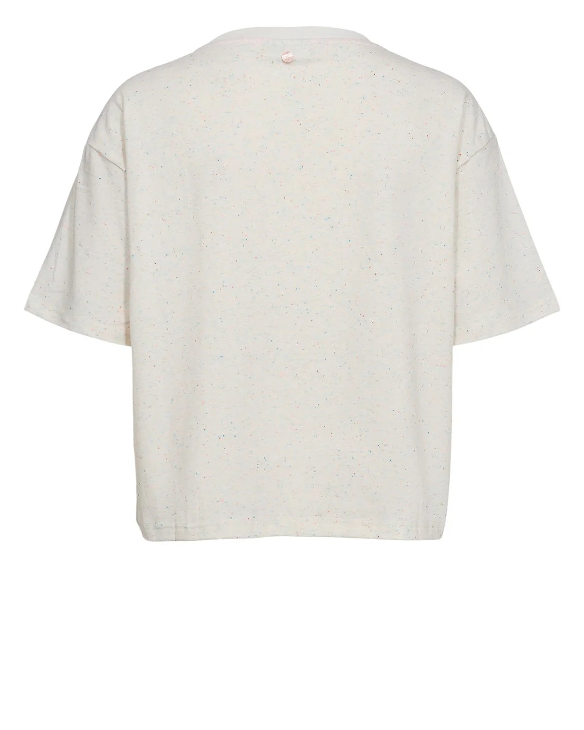 White t-shirt on a white background
