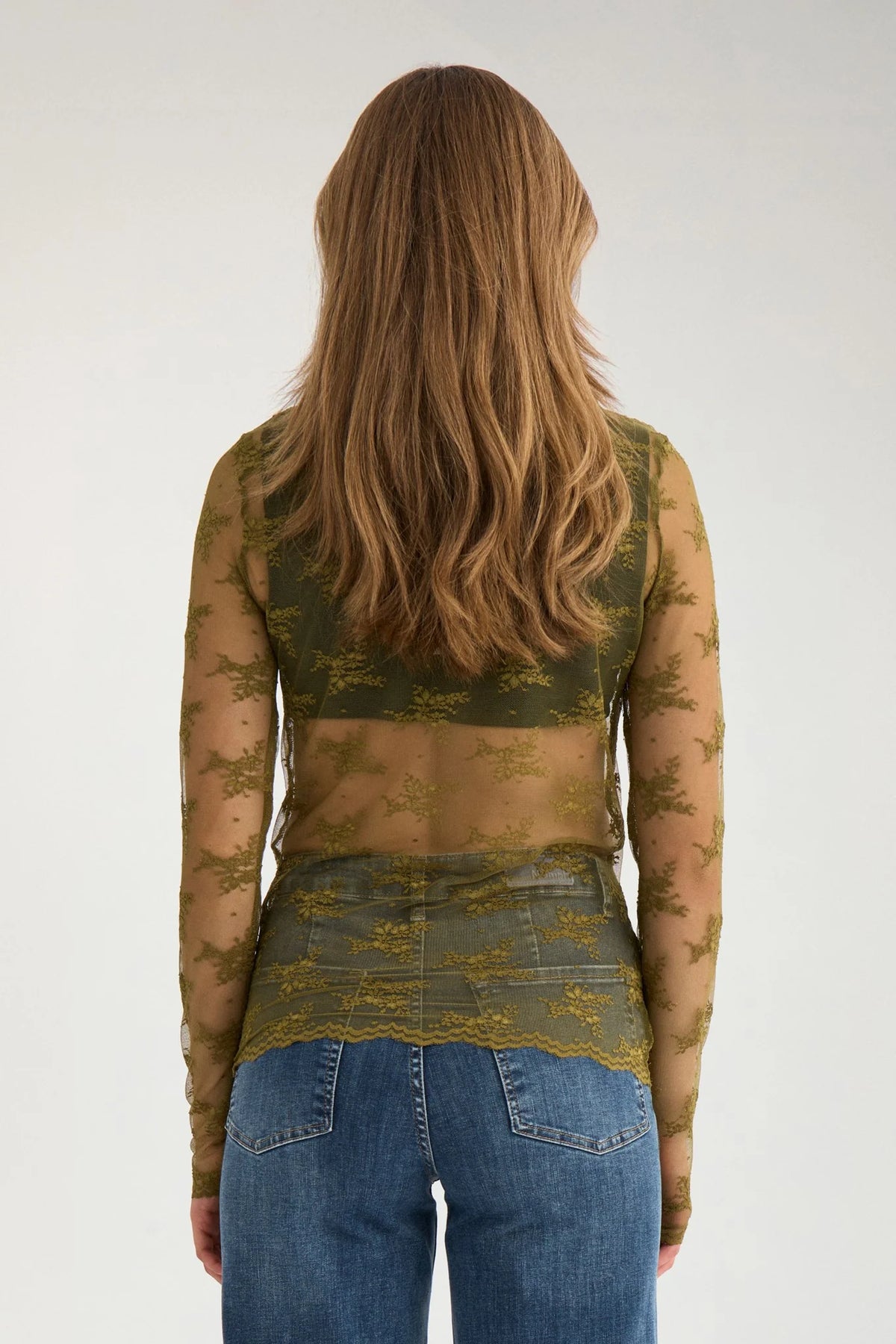 NuNatalia Blouse - Fir Green