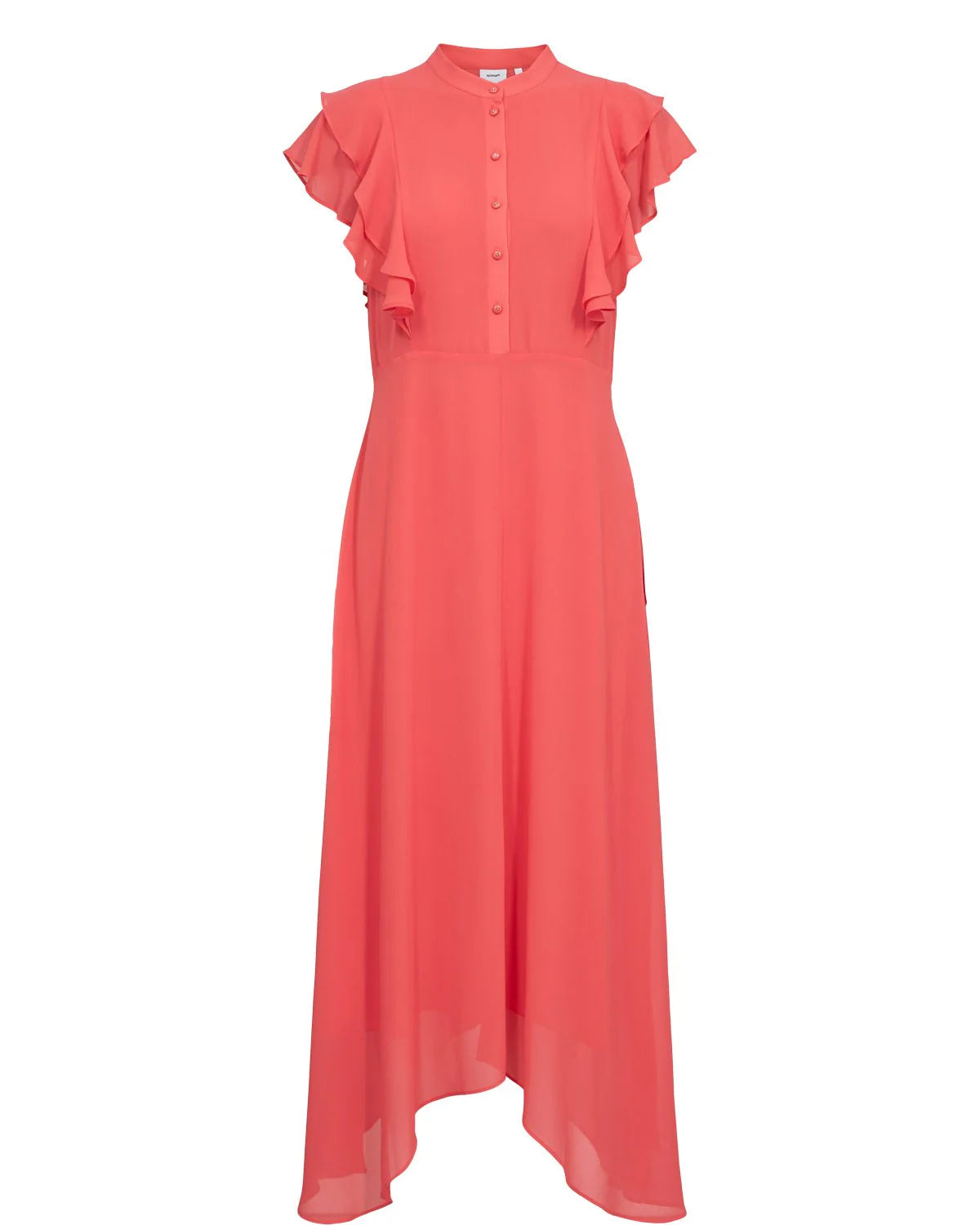 NuParisa Ruffle Dress - Cayenne