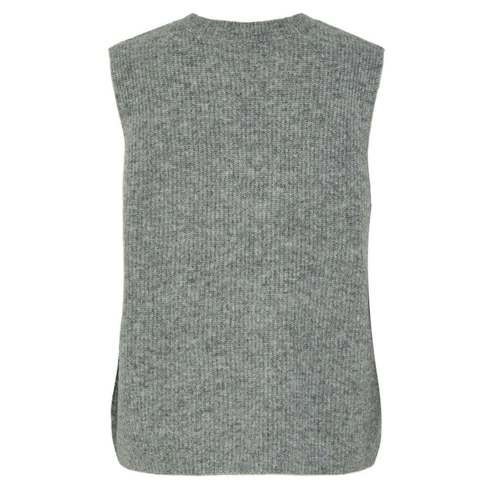 PCSilly Reversible Tie Vest - Grey