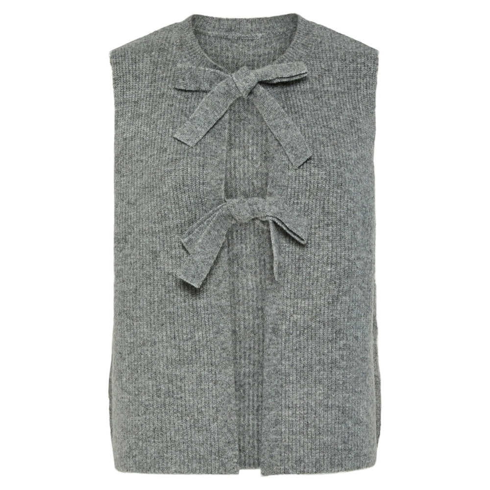 PCSilly Reversible Tie Vest - Grey