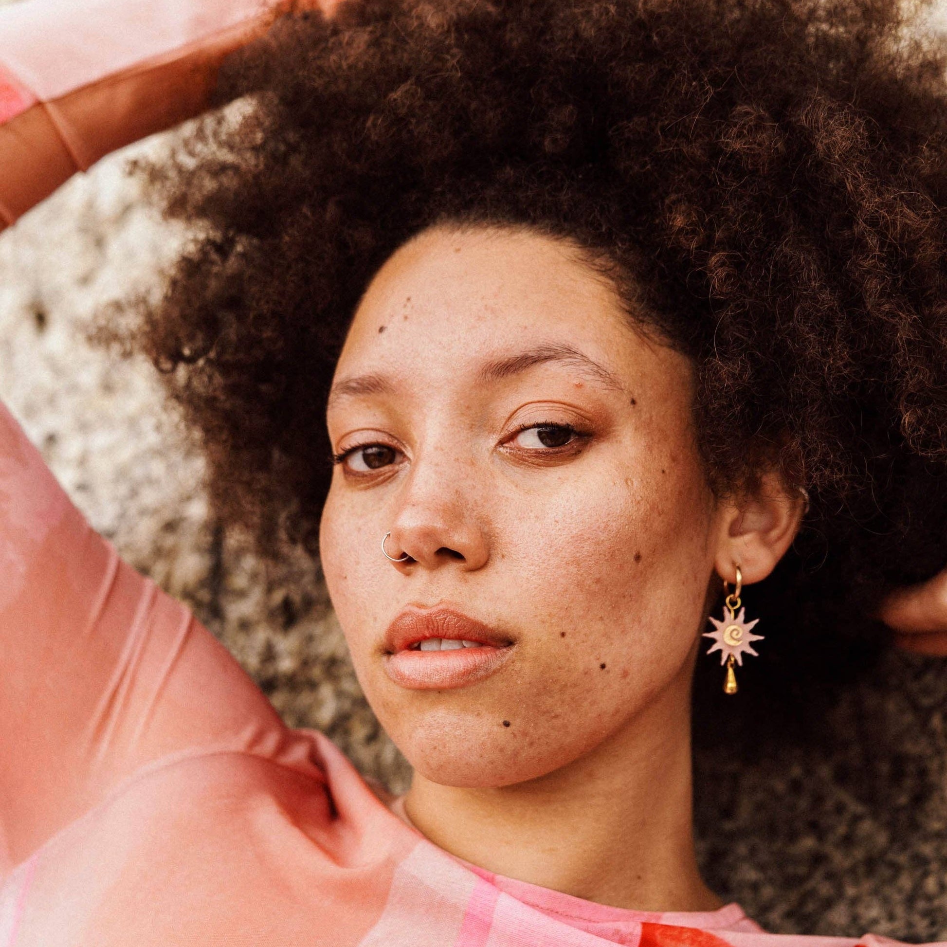Pepper You Sol Hoop Earrings