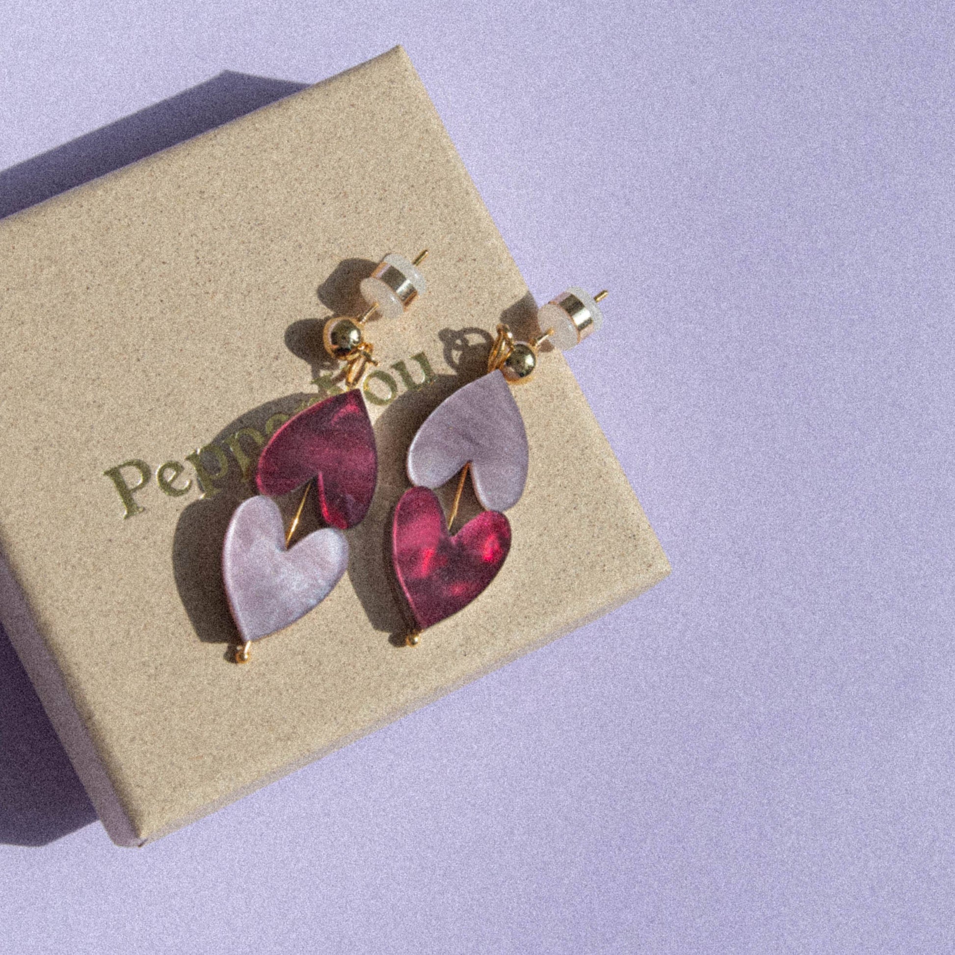 Queen of Hearts Drop Earrings Pepper You