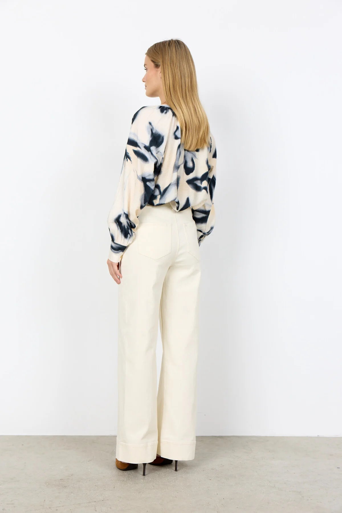 SC-Bess 7B Jeans - Cream