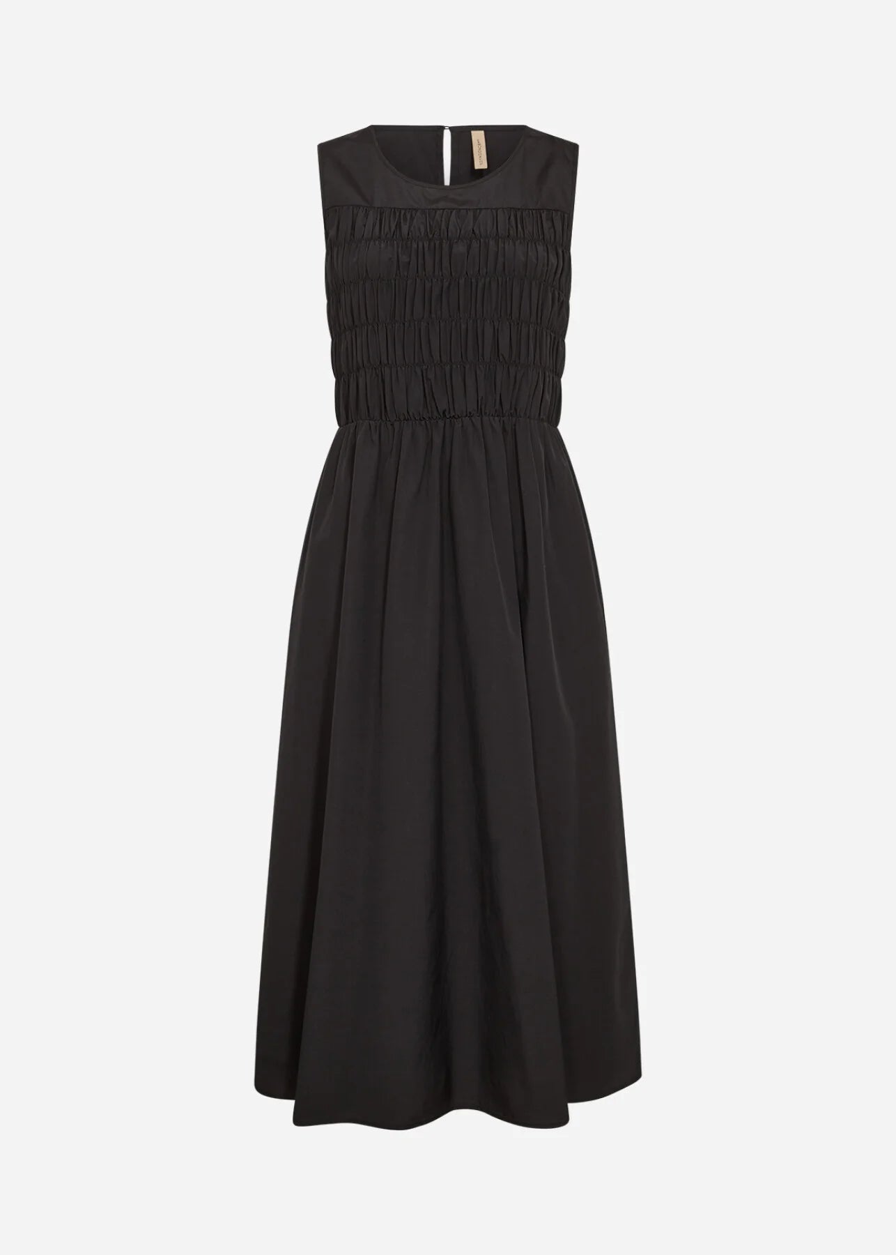 black dress on a white background