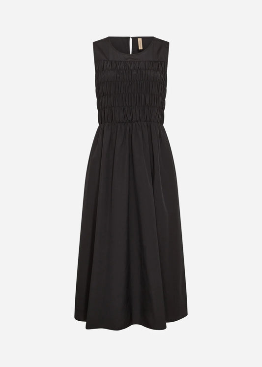 black dress on a white background