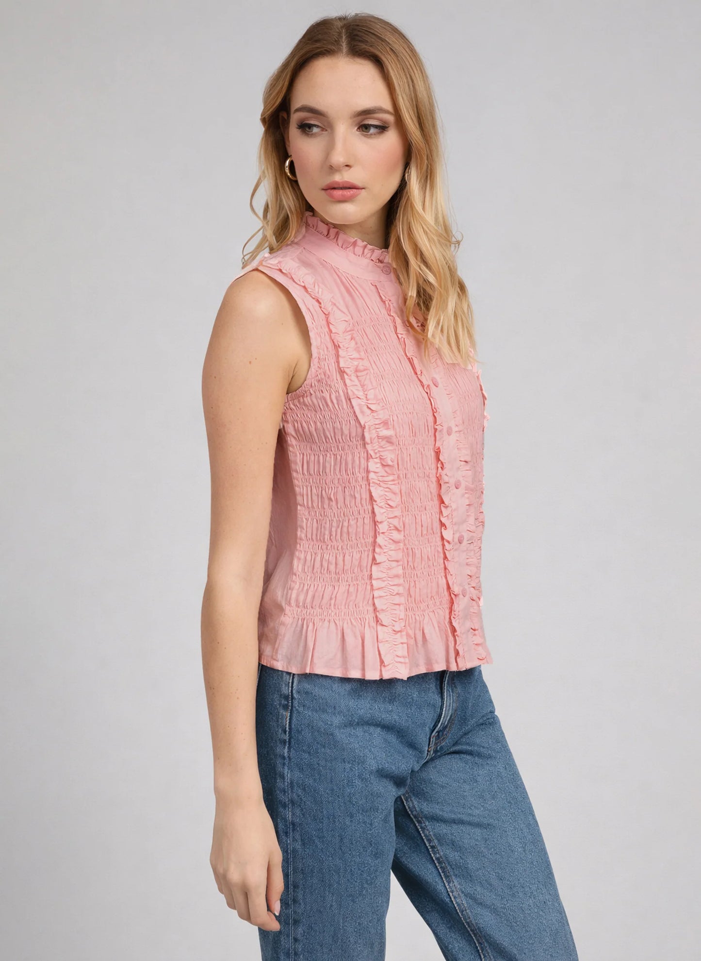 Sloane Shirt - Rose