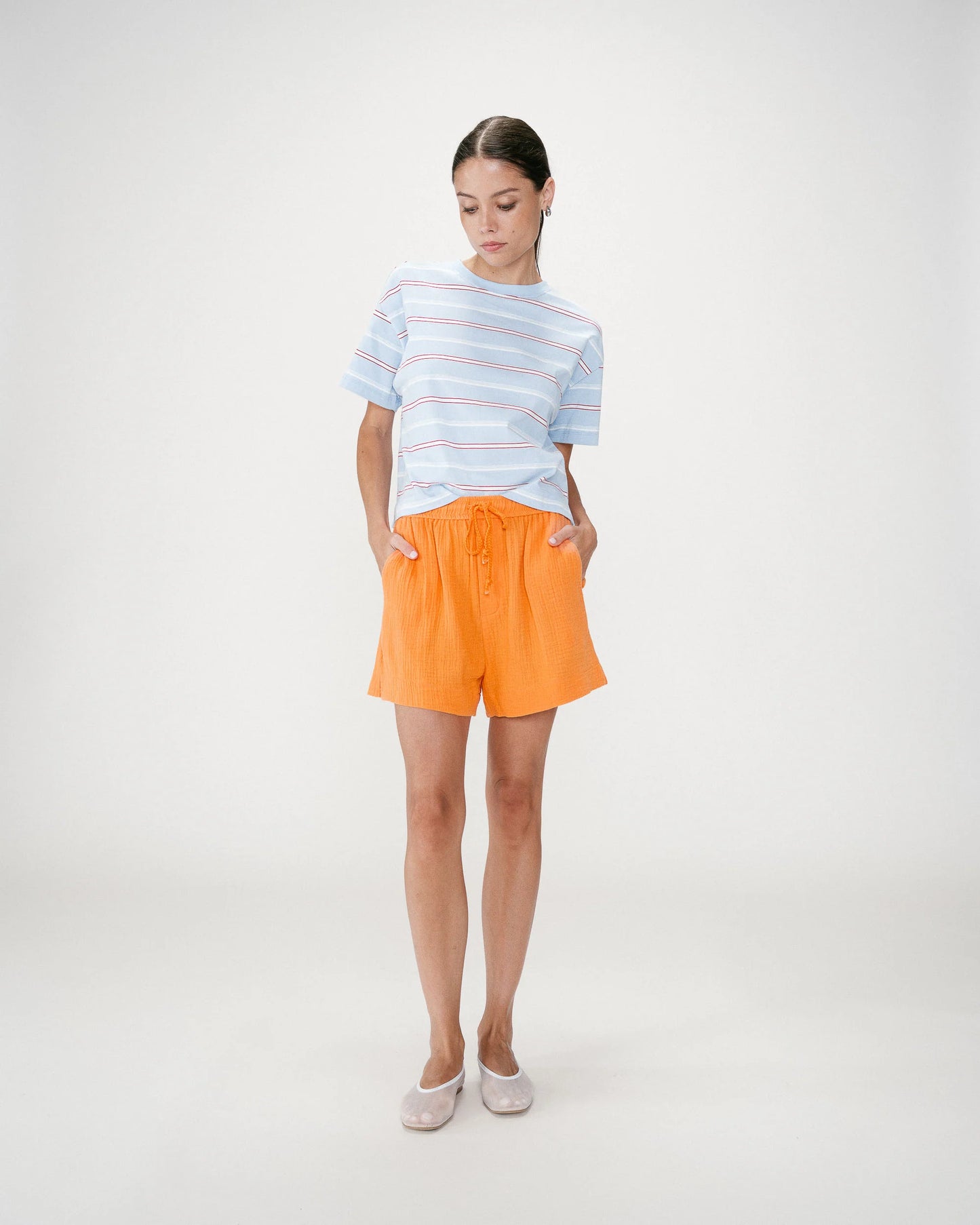 Wasabi Shorts - Orange