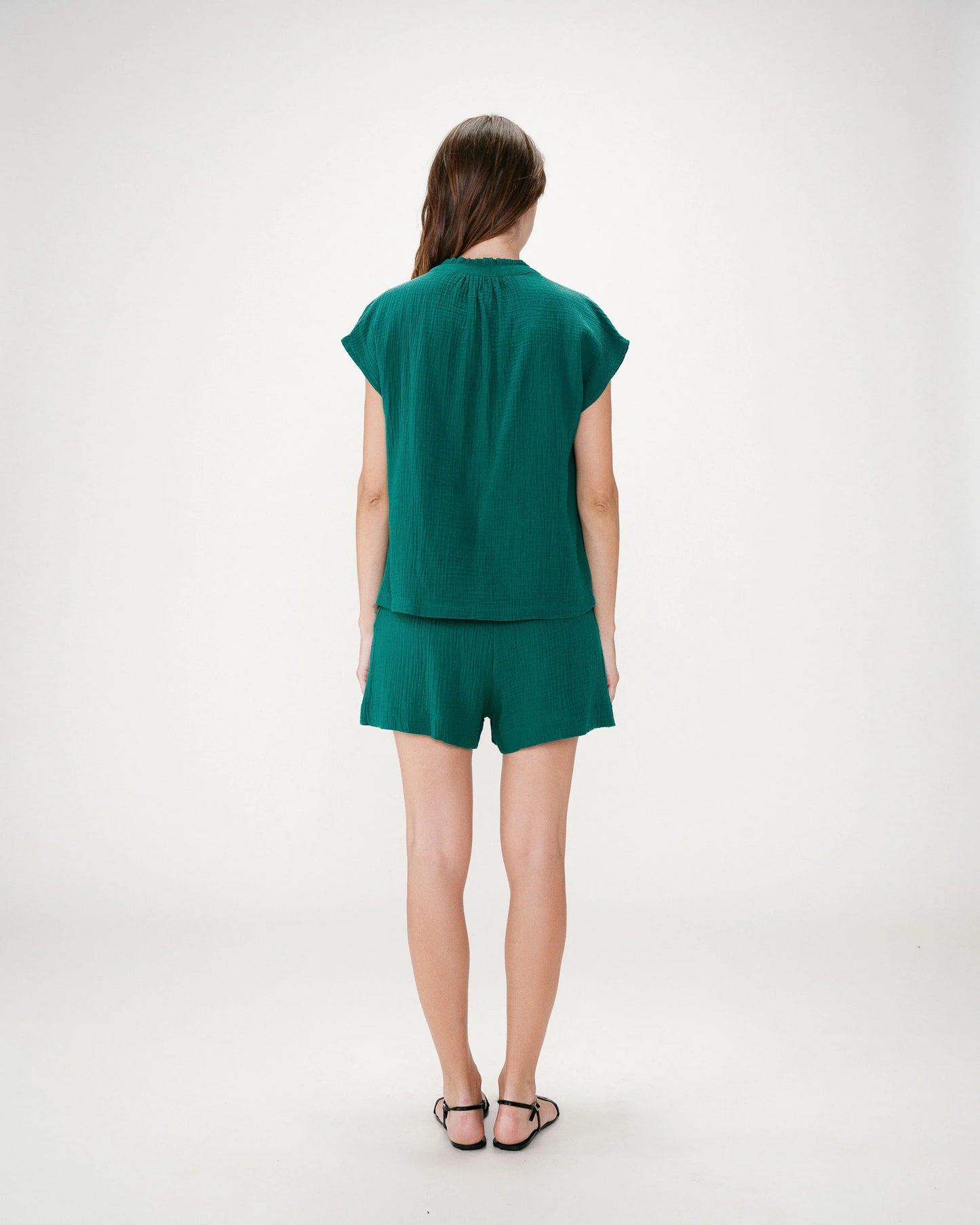 Wesra Blouse - Emeraude