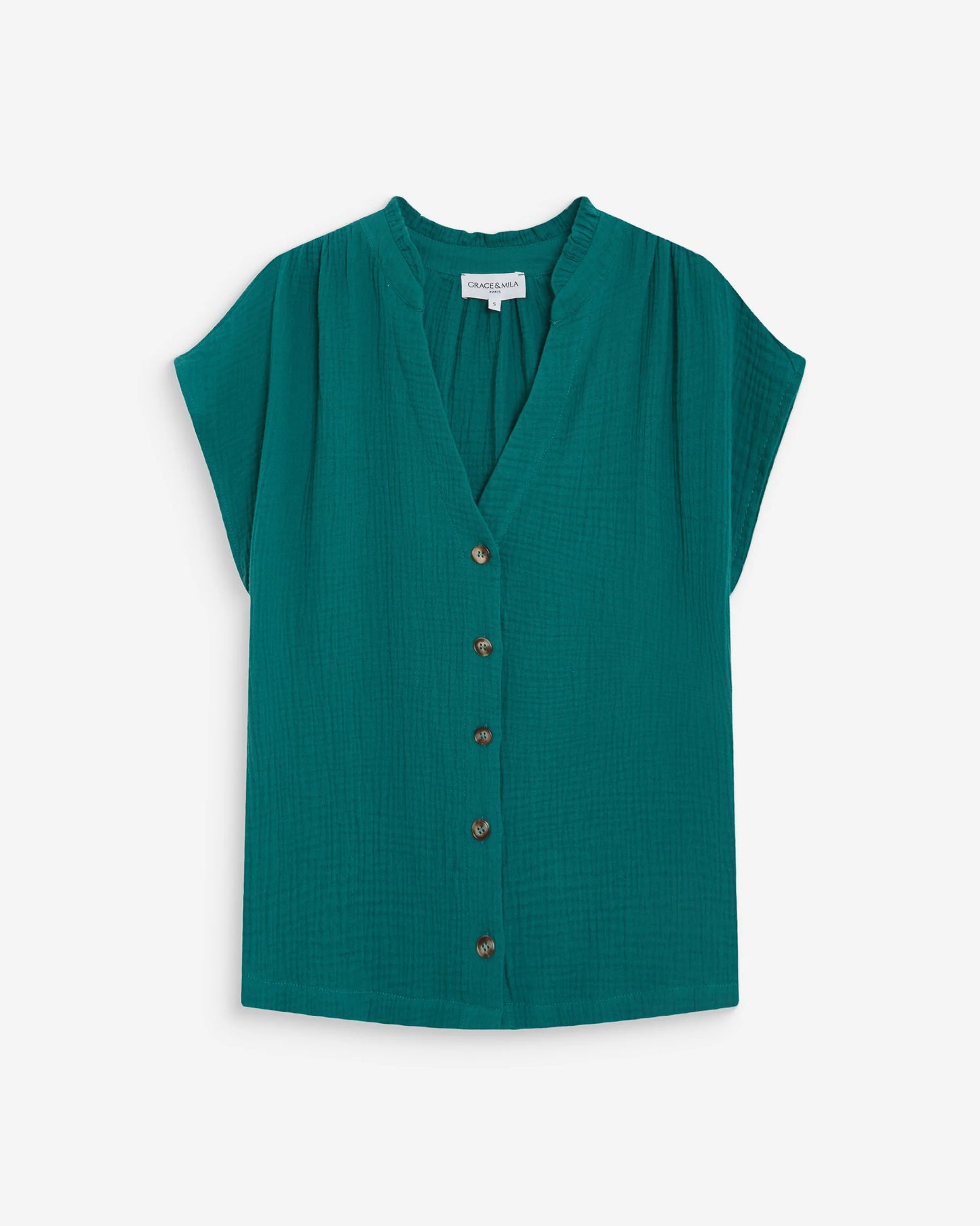 Wesra Blouse - Emeraude