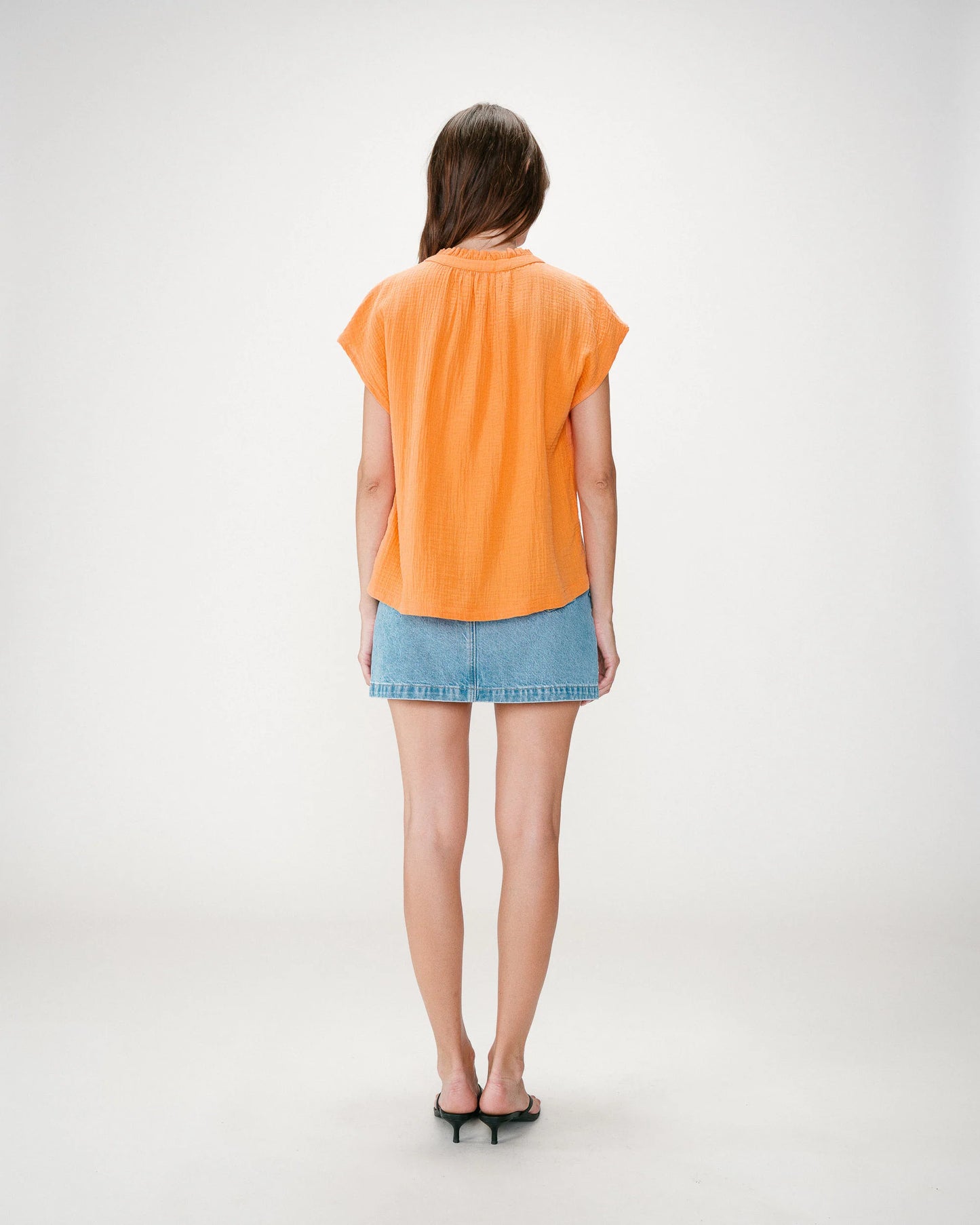 Wesra Blouse - Orange