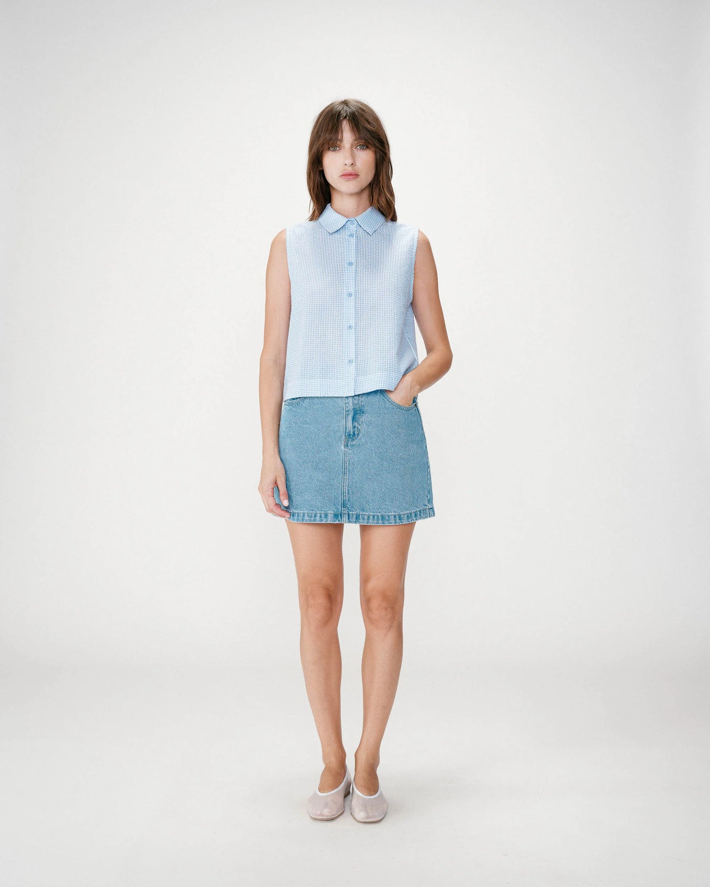 Windell Blouse - Ciel