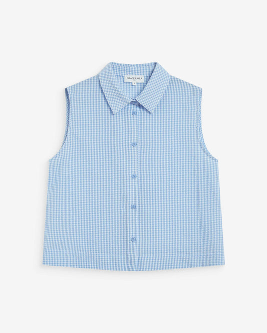 Windell Blouse - Ciel