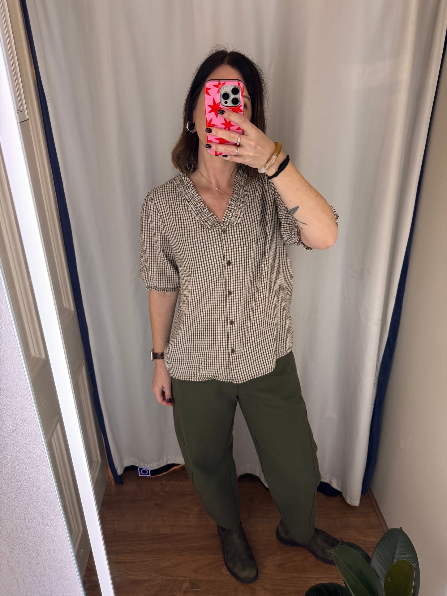 SC-Canelita 2 Blouse - Brown