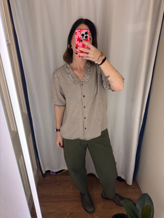 SC-Canelita 2 Blouse - Brown