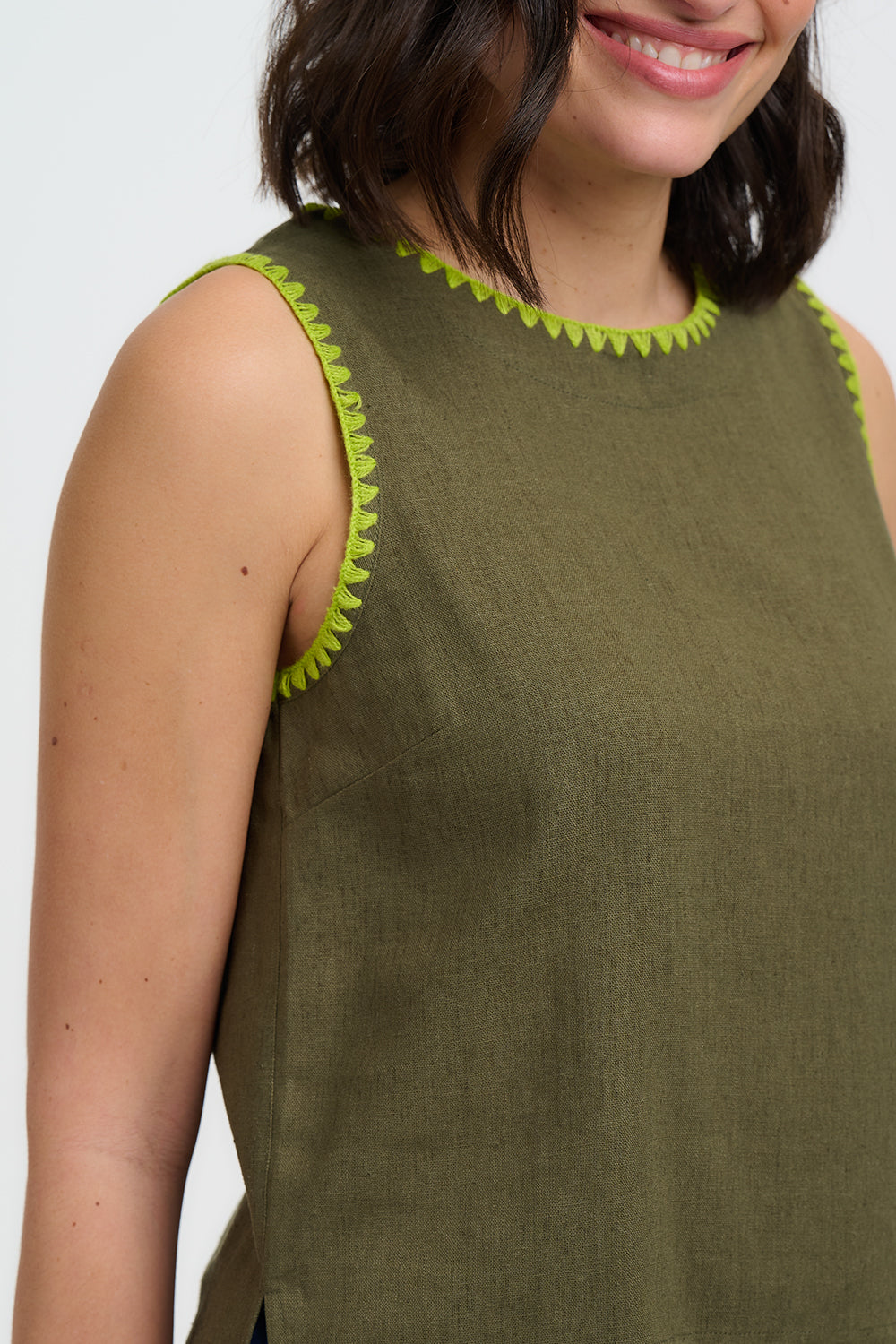 Senna Top- Olive