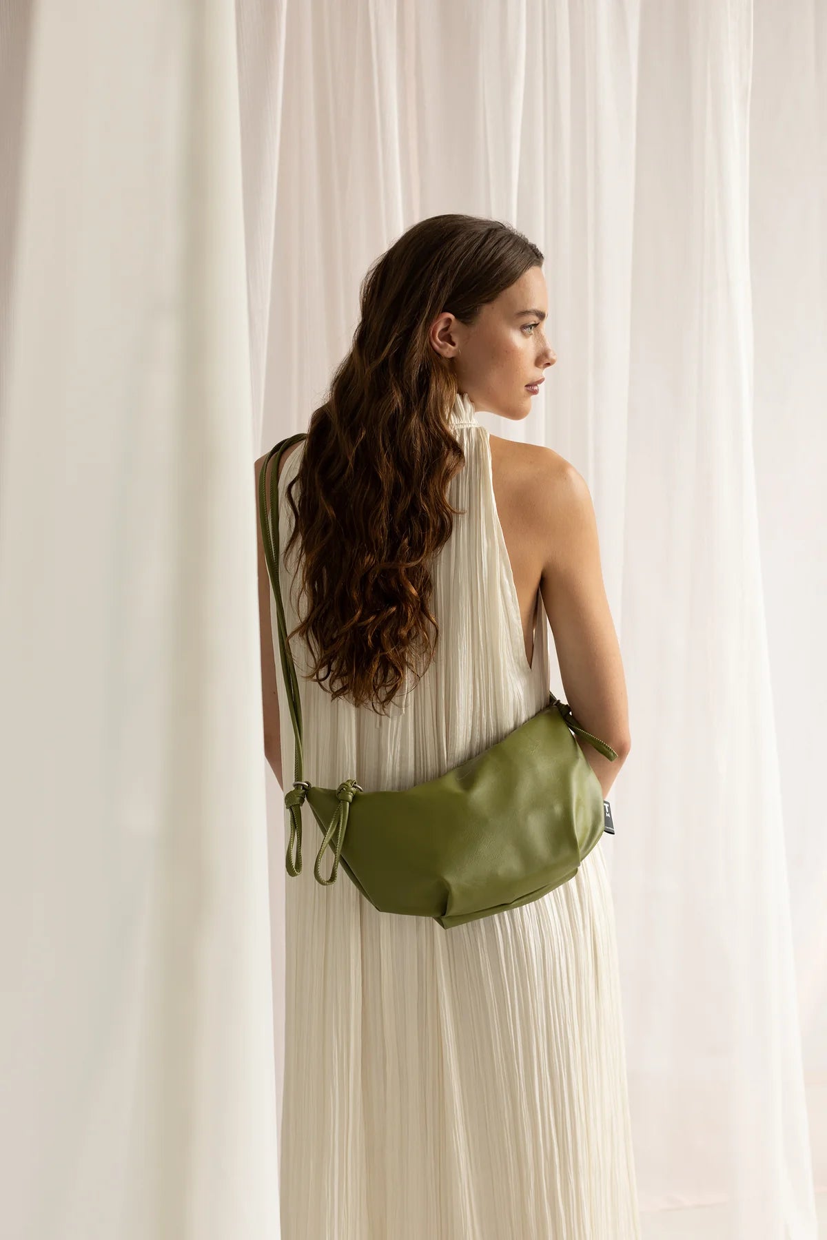 Berber Cross Body Bag - Peat Moss