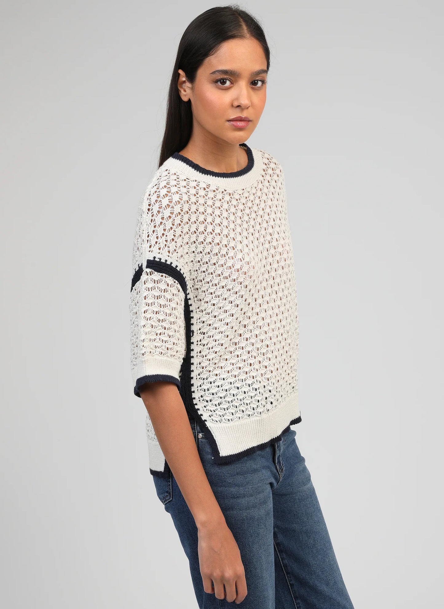 Valmie Knit - Ecru