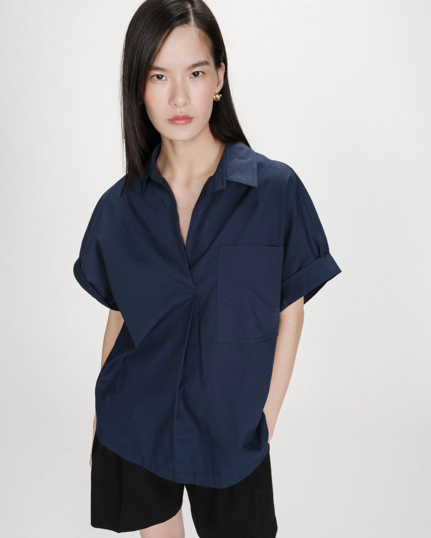 Versigny Shirt - Marine Navy