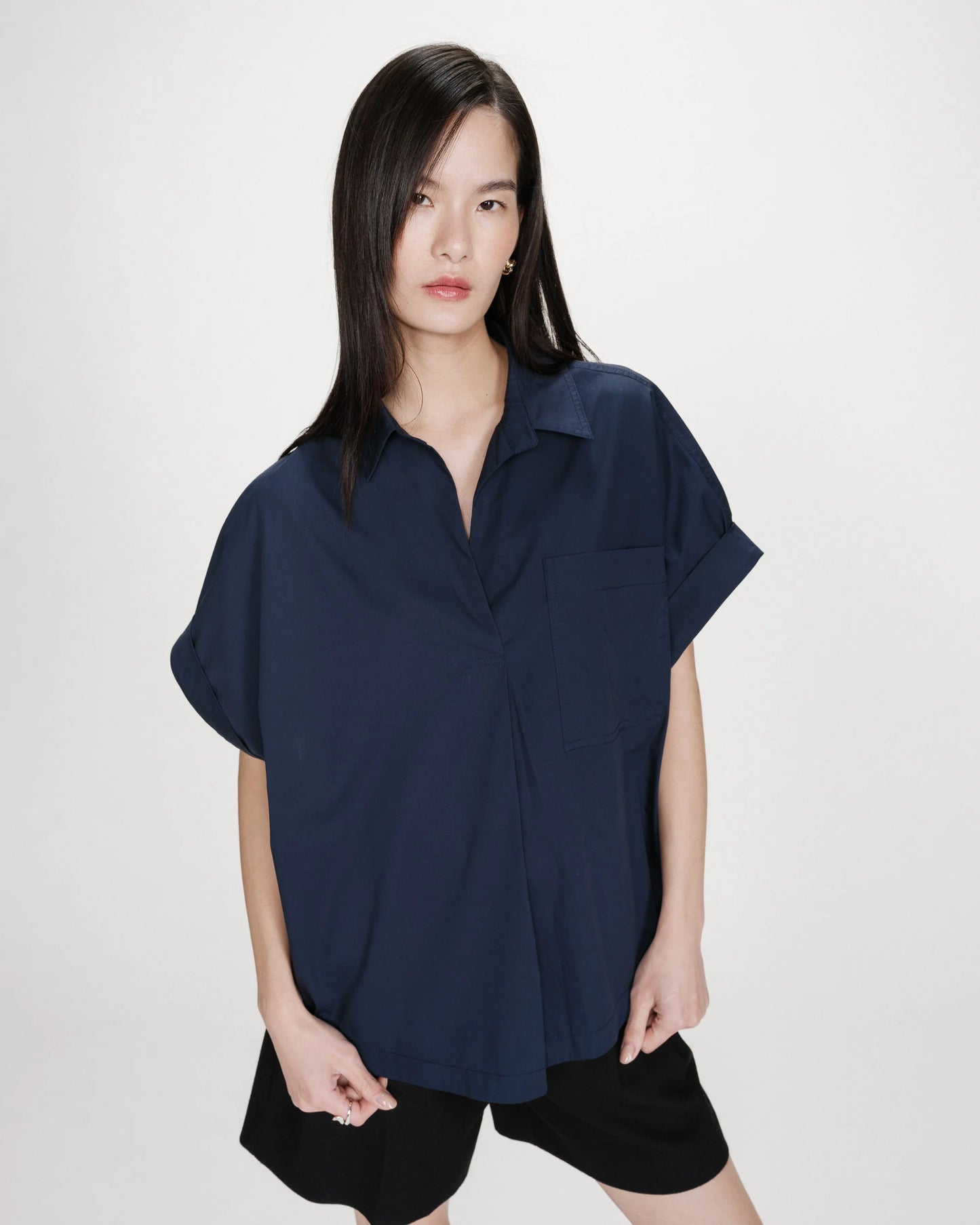 Versigny Shirt - Marine Navy