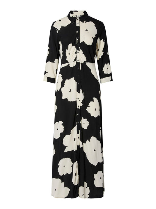 YASSavanna Dress - Black/Mille