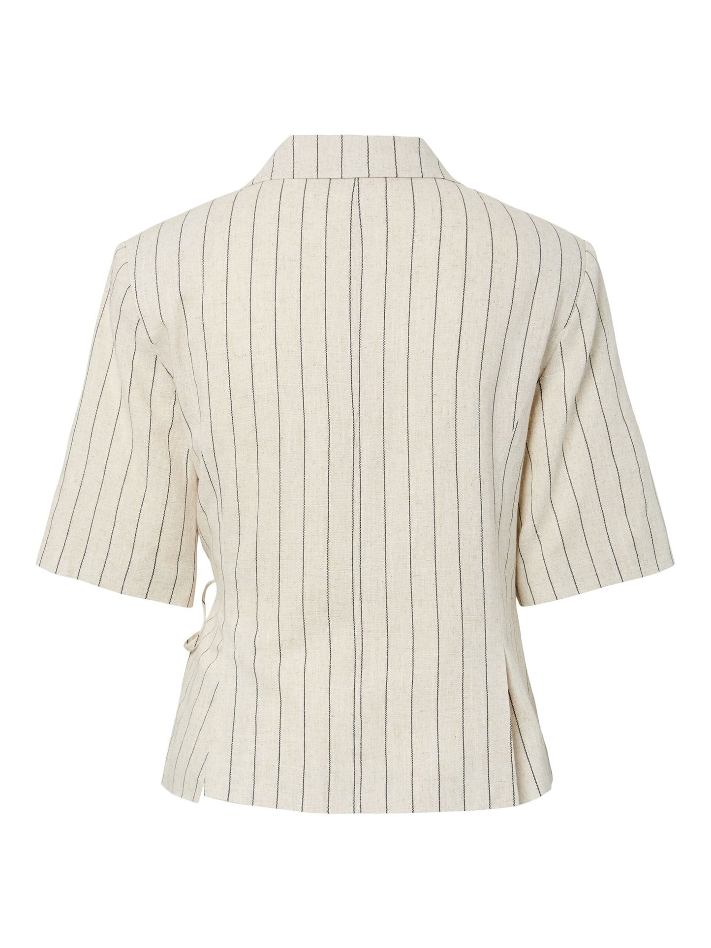 YasLinura 2/4 Linen Blend Blazer