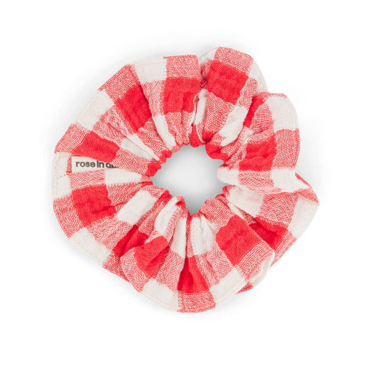 Scrunchie Vichy Tomato