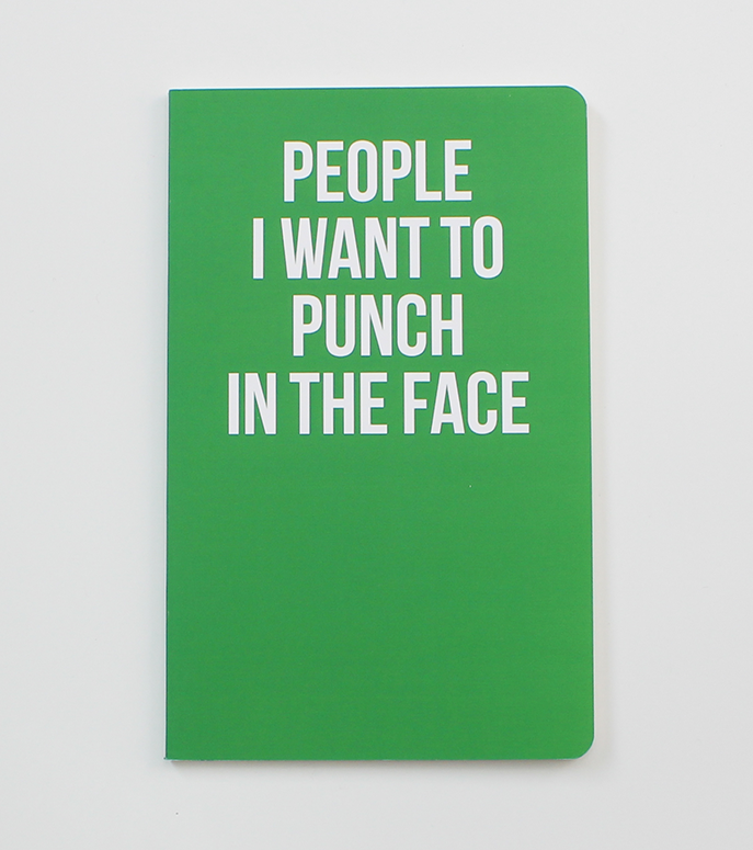 People I Want to Punch in the Face - Notebook - Journal