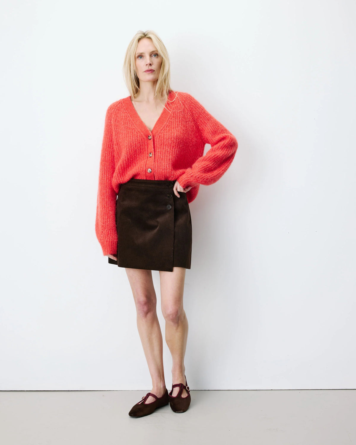 Adele skirt - Chocolat