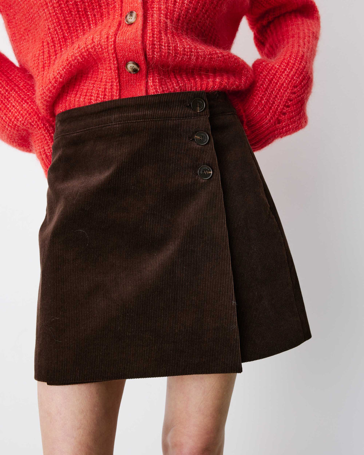 Adele skirt - Chocolat