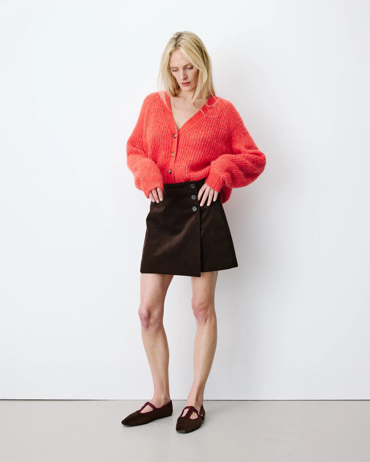 Adele skirt - Chocolat