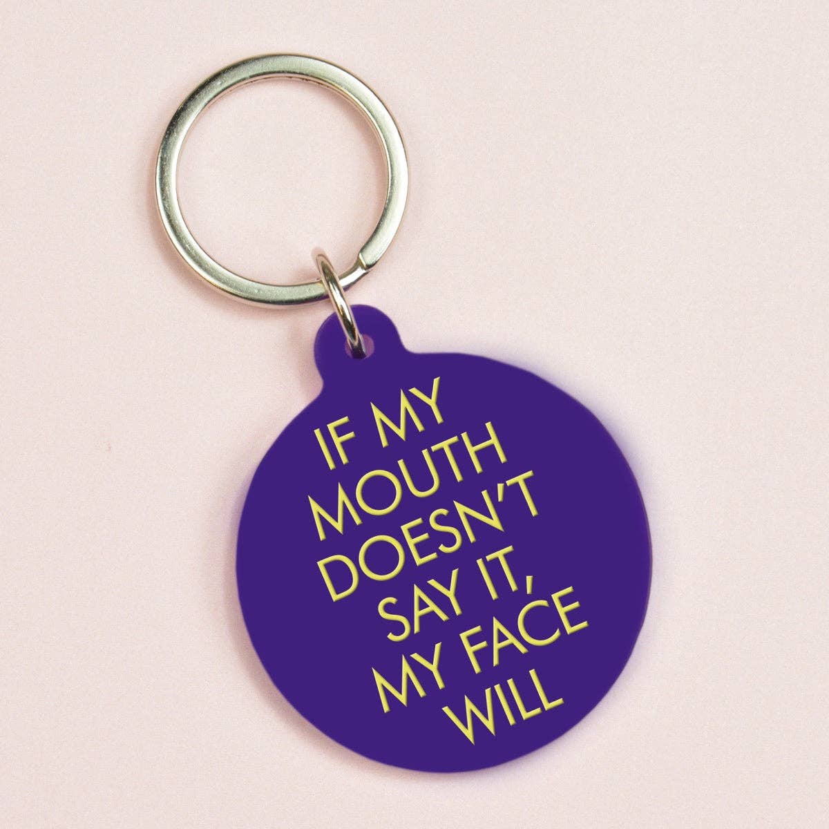 If My Mouth Doesn't Say It, My Face Will Keytag