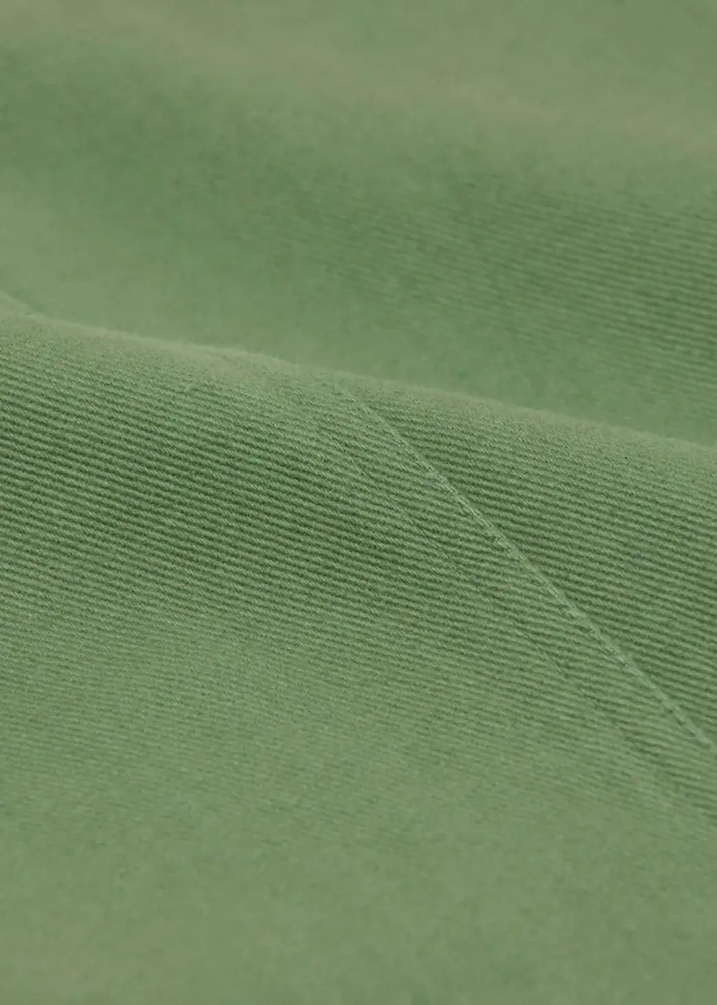 Close-up of green fabric texture