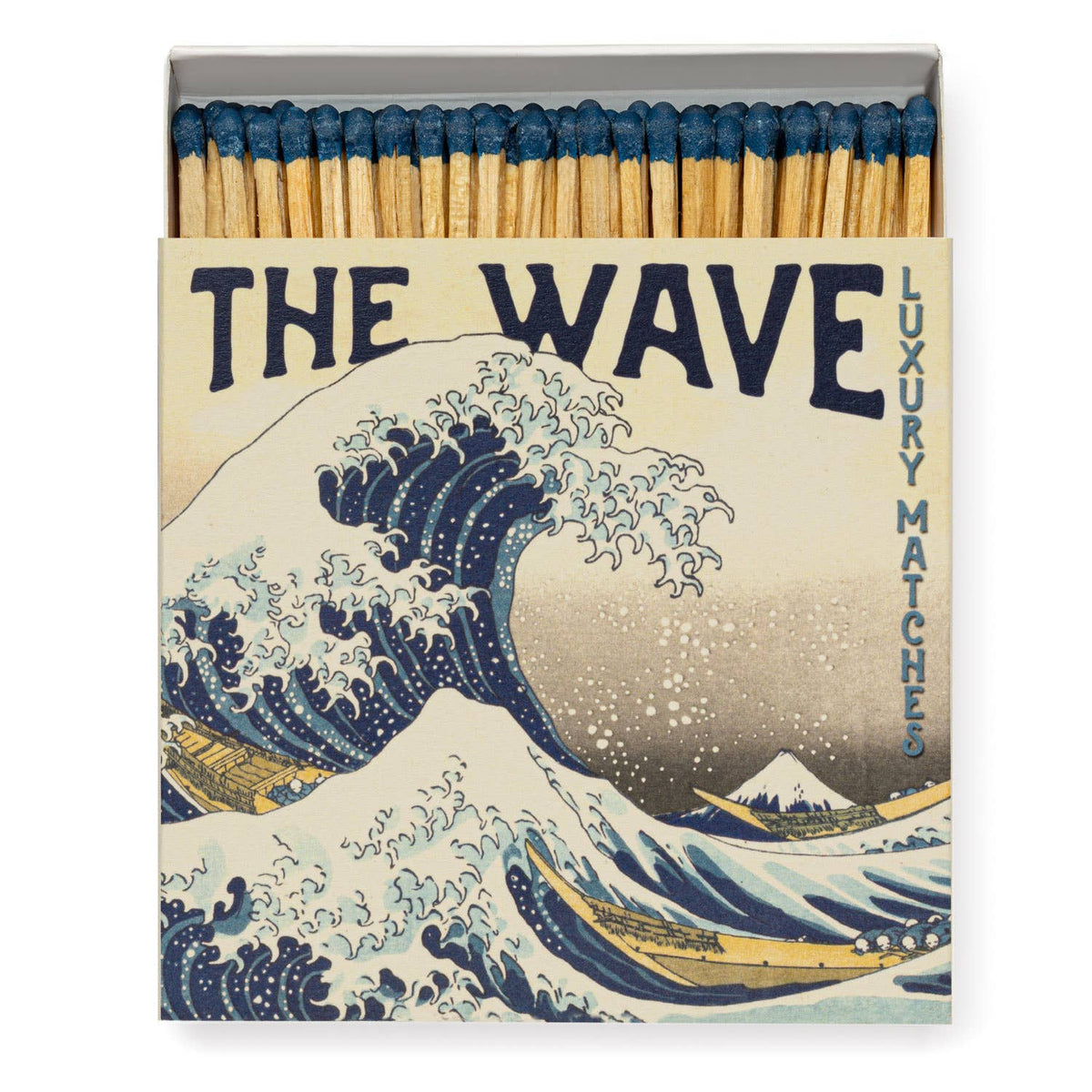 Hokusai Wave | Square - Safety Matches