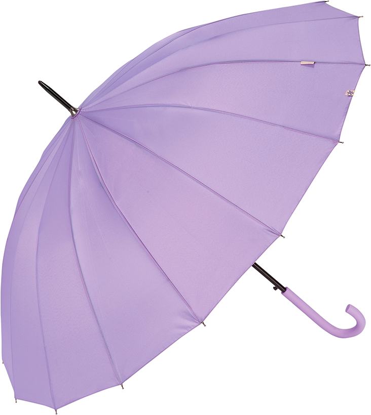Long Auto Umbrella | 16 ribs | UV+50 | Recycled