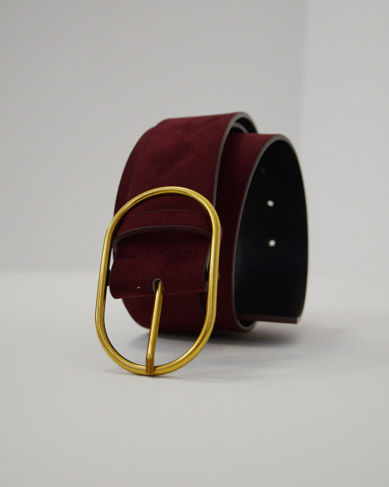 Nicetas Belt- Bordeaux