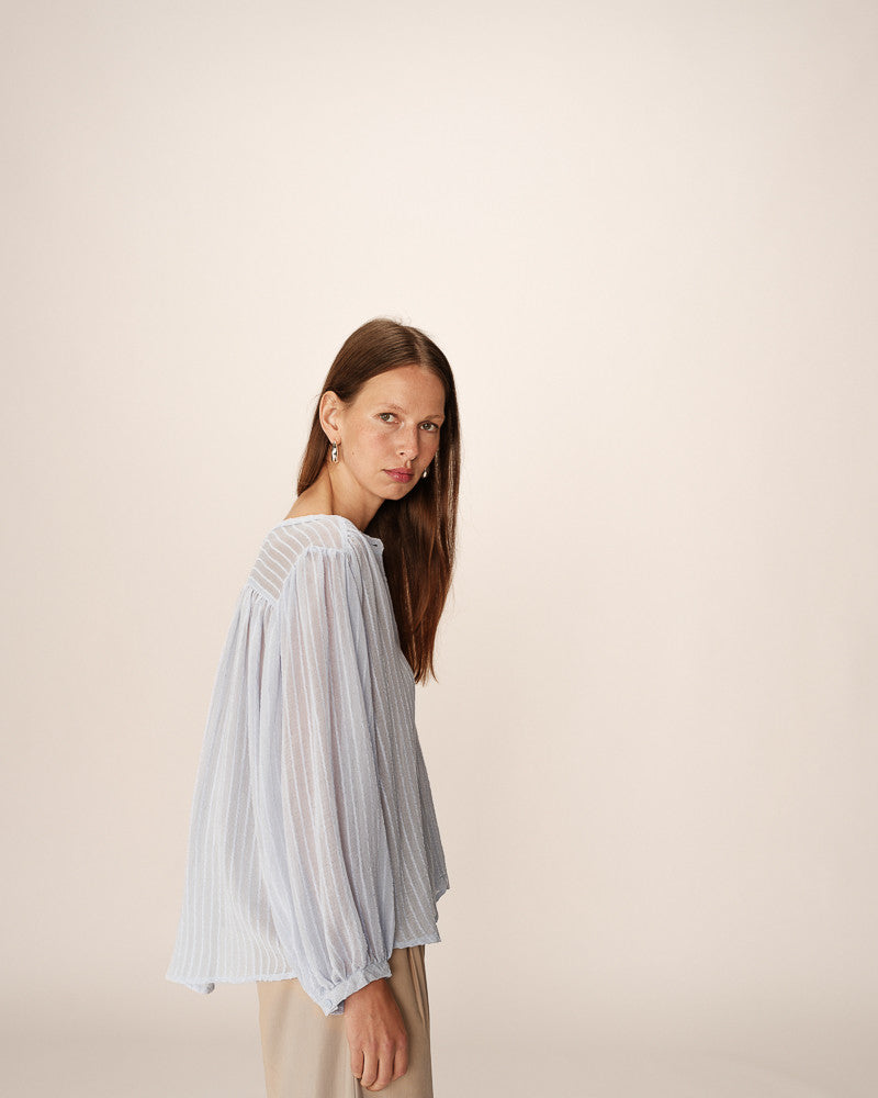 Poesie Blouse - Bleu