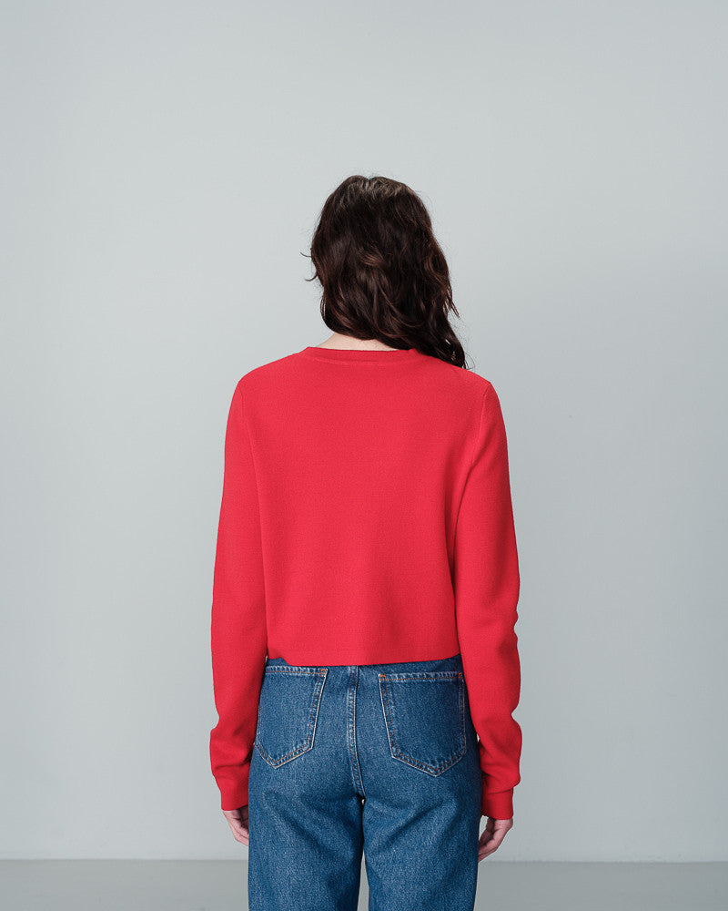 Nabel Cardigan - Rouge