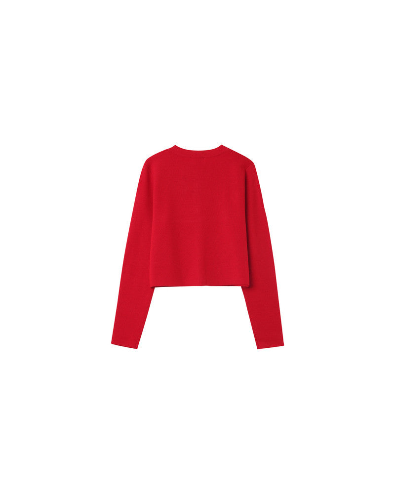 Nabel Cardigan - Rouge