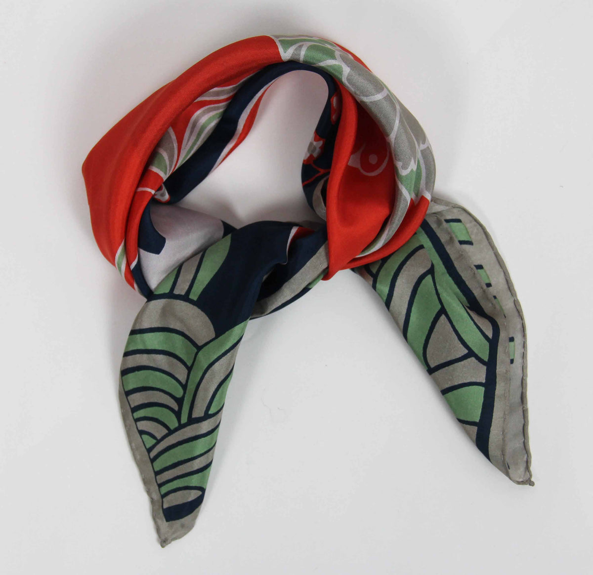 Agami Marine Silk Scarf