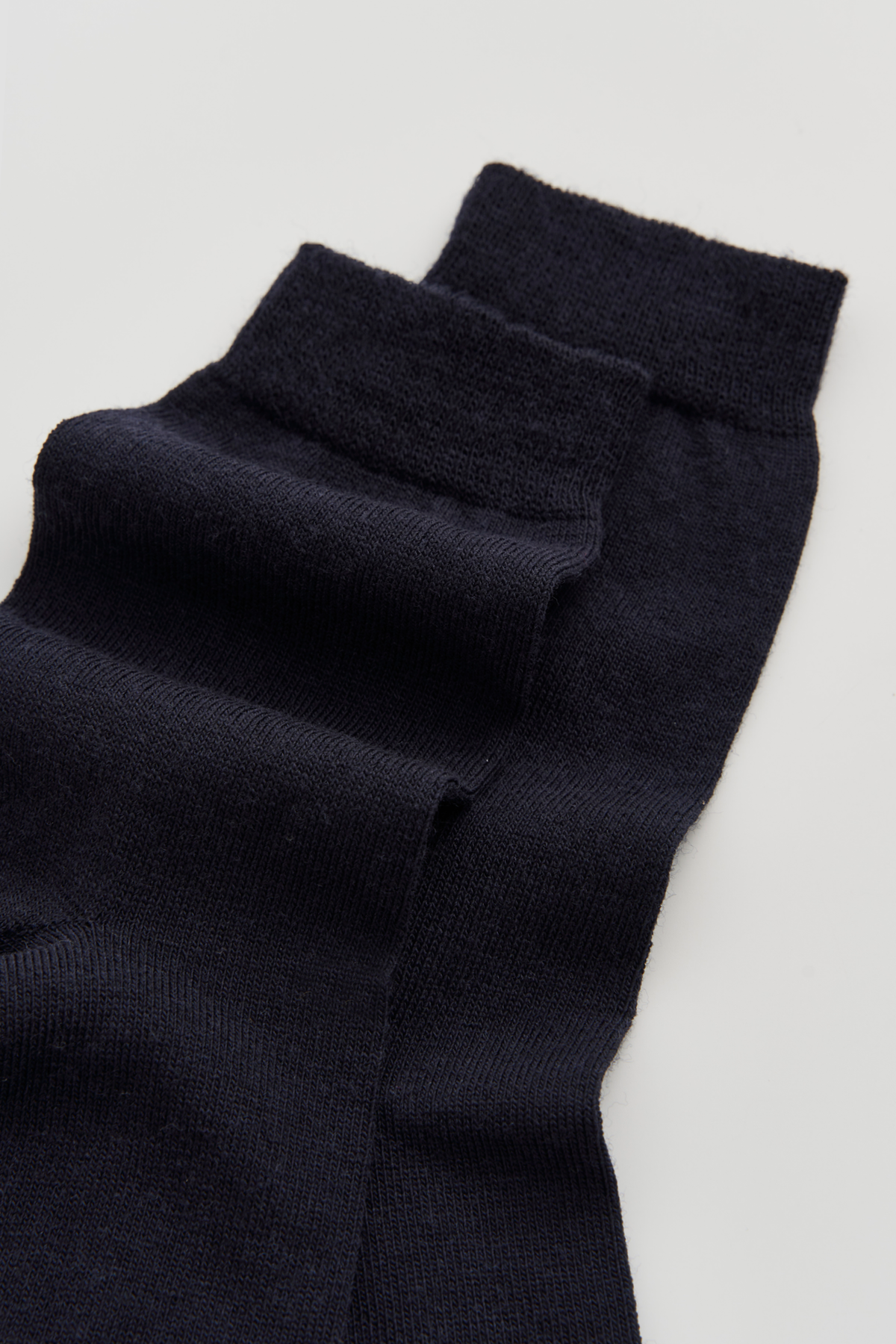 Inky Blue Merino Socks