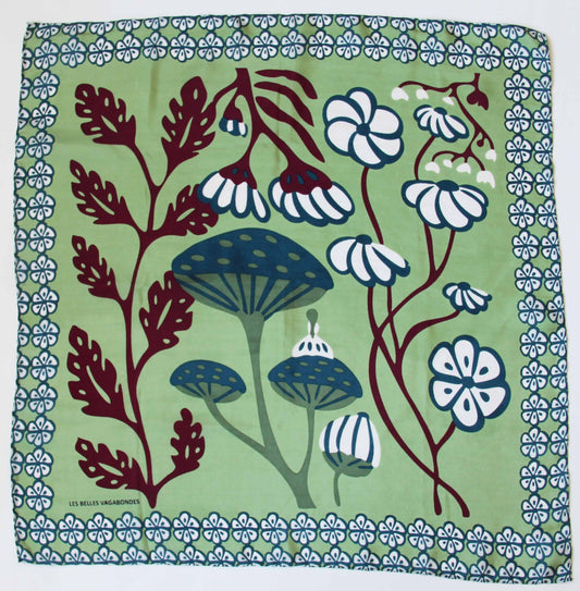 Alice Almond Silk Scarf