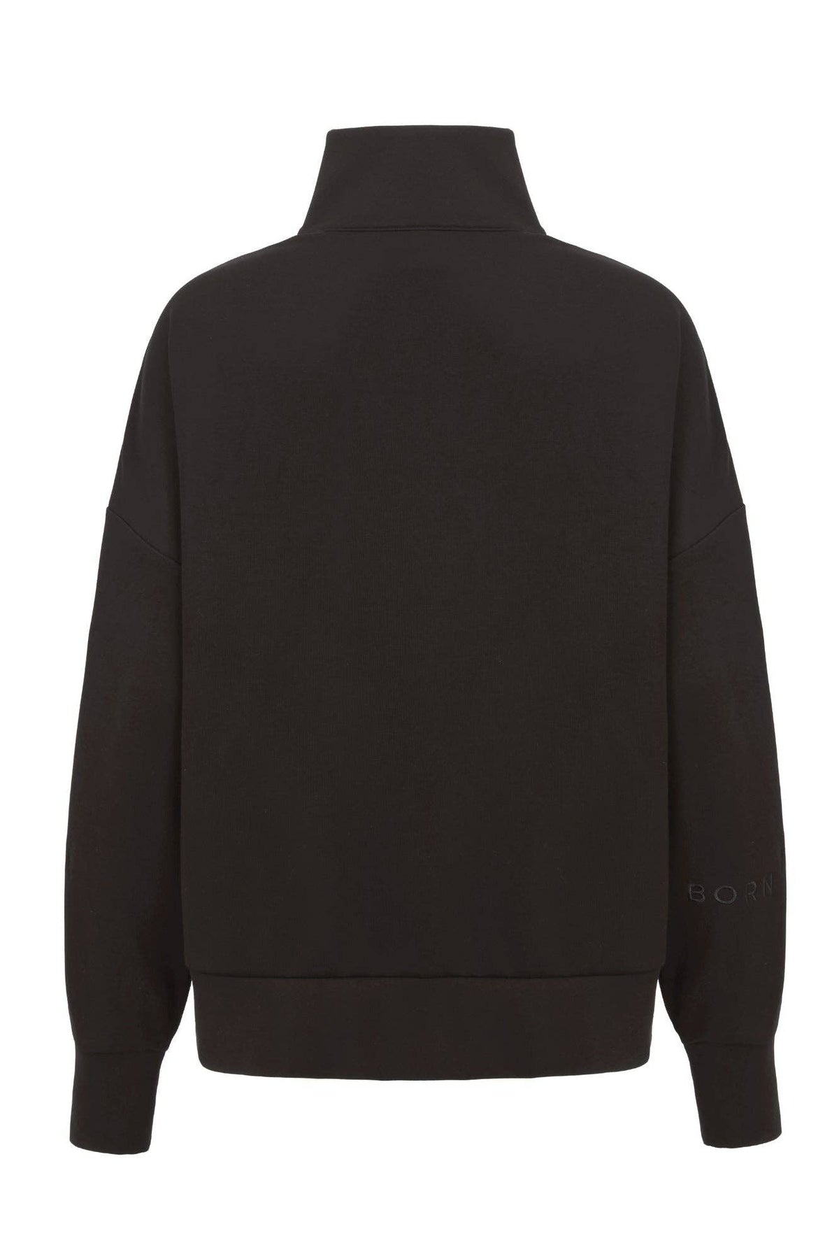 Supersoft Half Zip Sweatshirt Black
