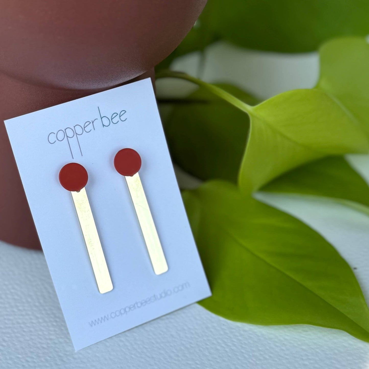 Bauhaus Collection | Line Earrings | BH016
