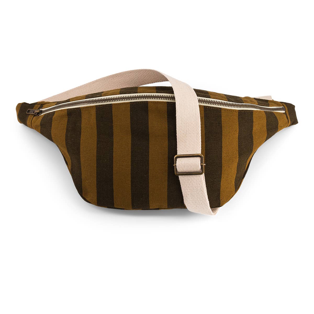 Stripe bum bag - Cumin