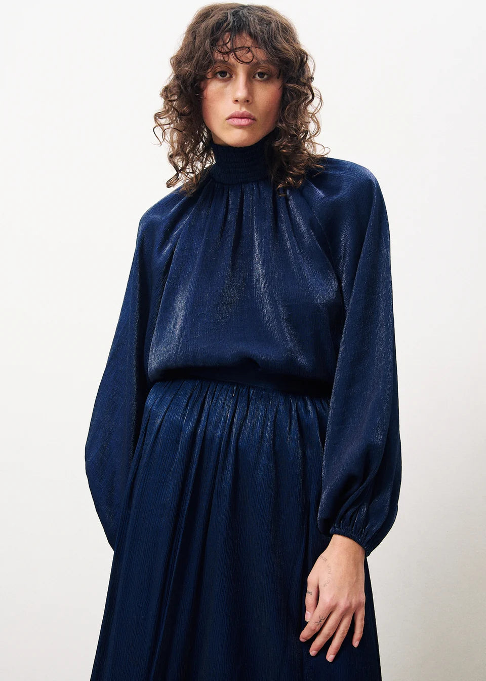Nika Blue Blouse