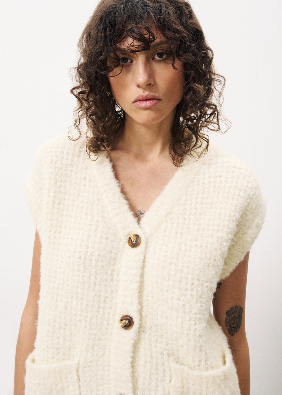 MAGALY Cardigan - Cream