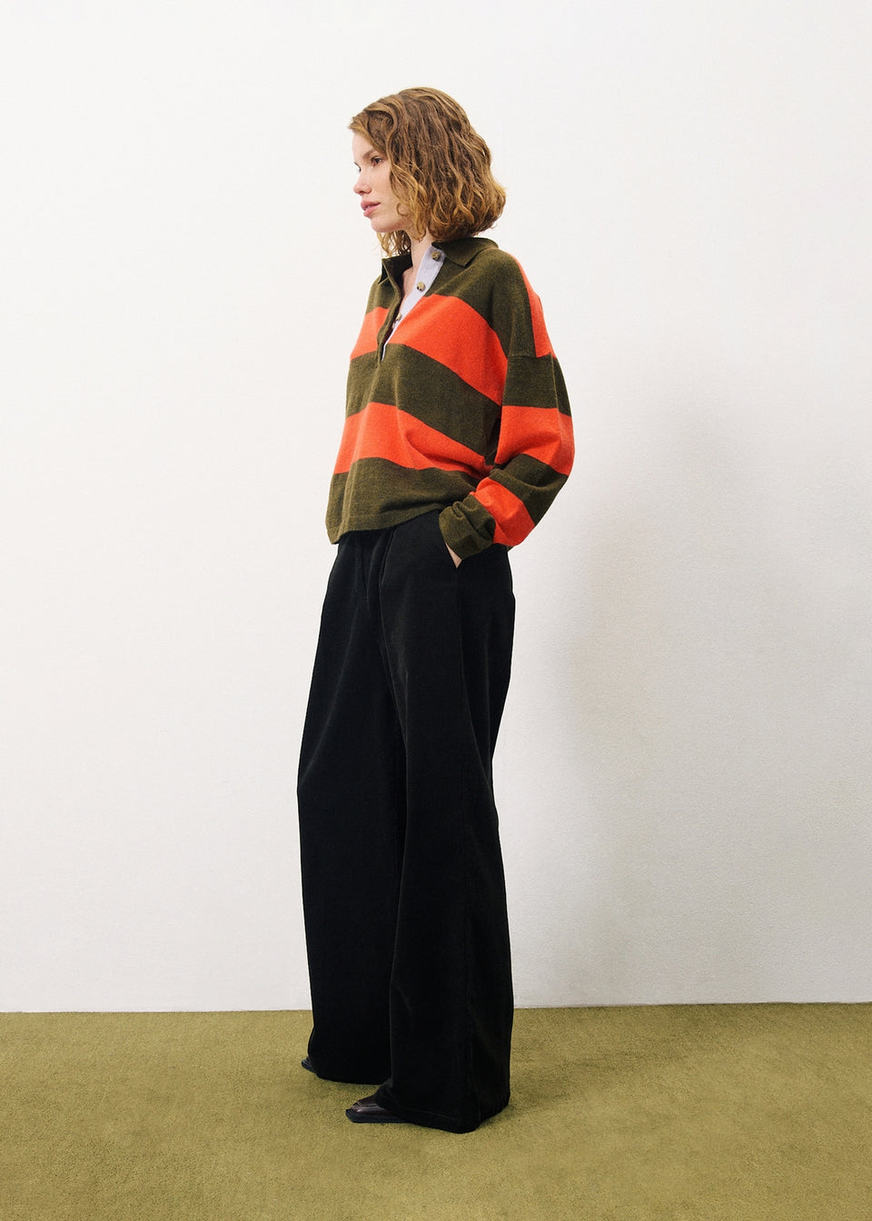 Philo Trousers- Forest Green Cord