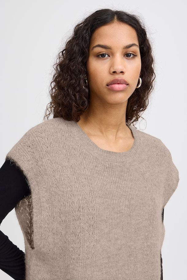 IHKamara Long Knitted Vest