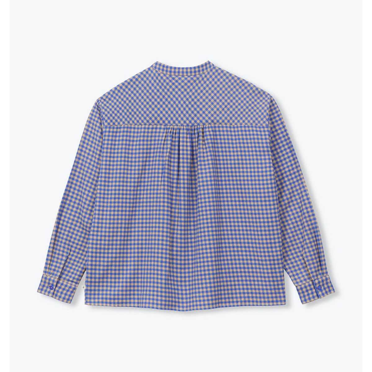 Gingham Check Blouse